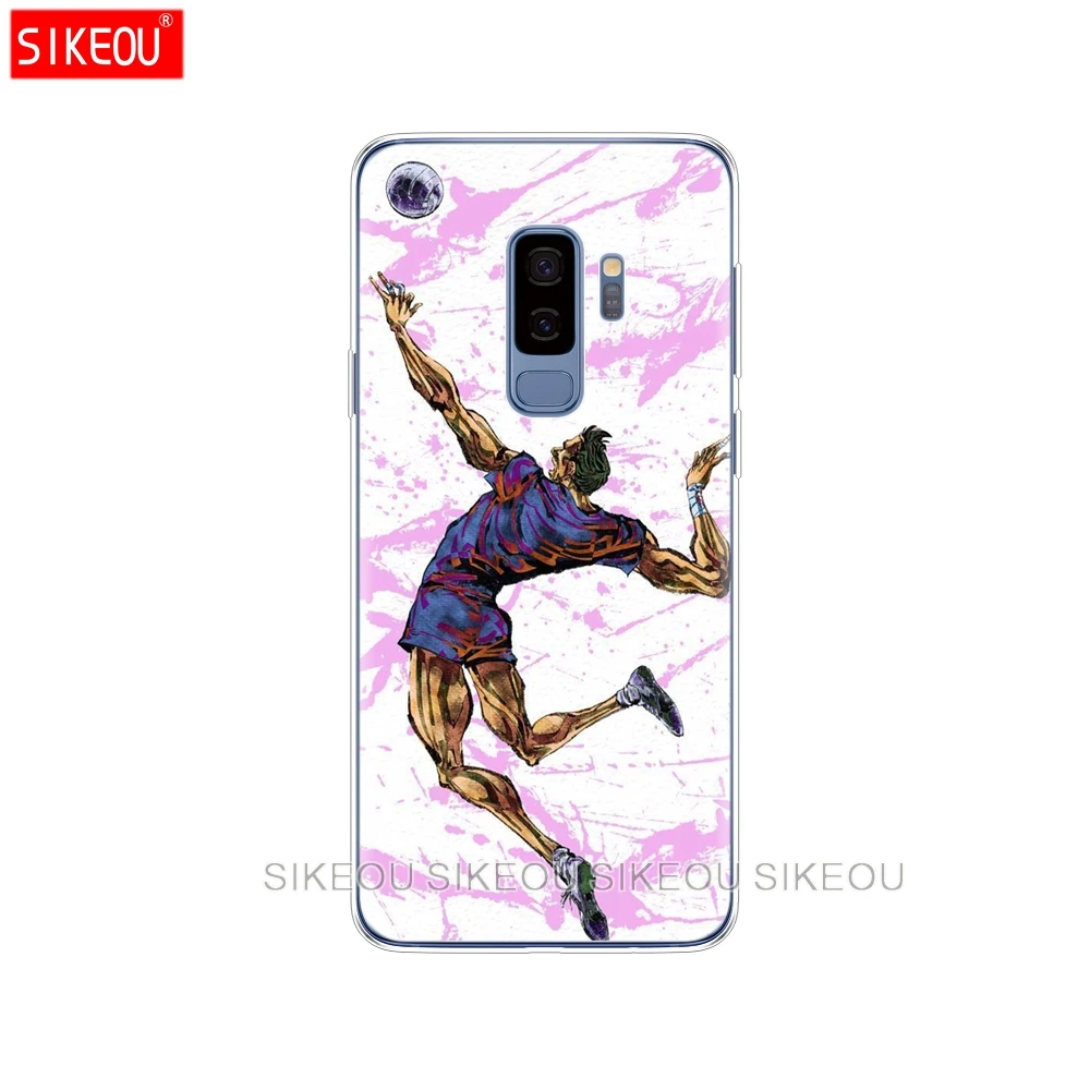 Силиконовый чехол для телефона Samsung Galaxy S9 S8 S7 S6 edge S5 S4 S3 PLUS волейбол спорт|Бамперы| |