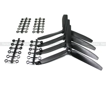 

4Pcs GWS 9050 CW / 9050R CCW 90*5.0 3-Blades Propeller for RC Multicopter Airplane