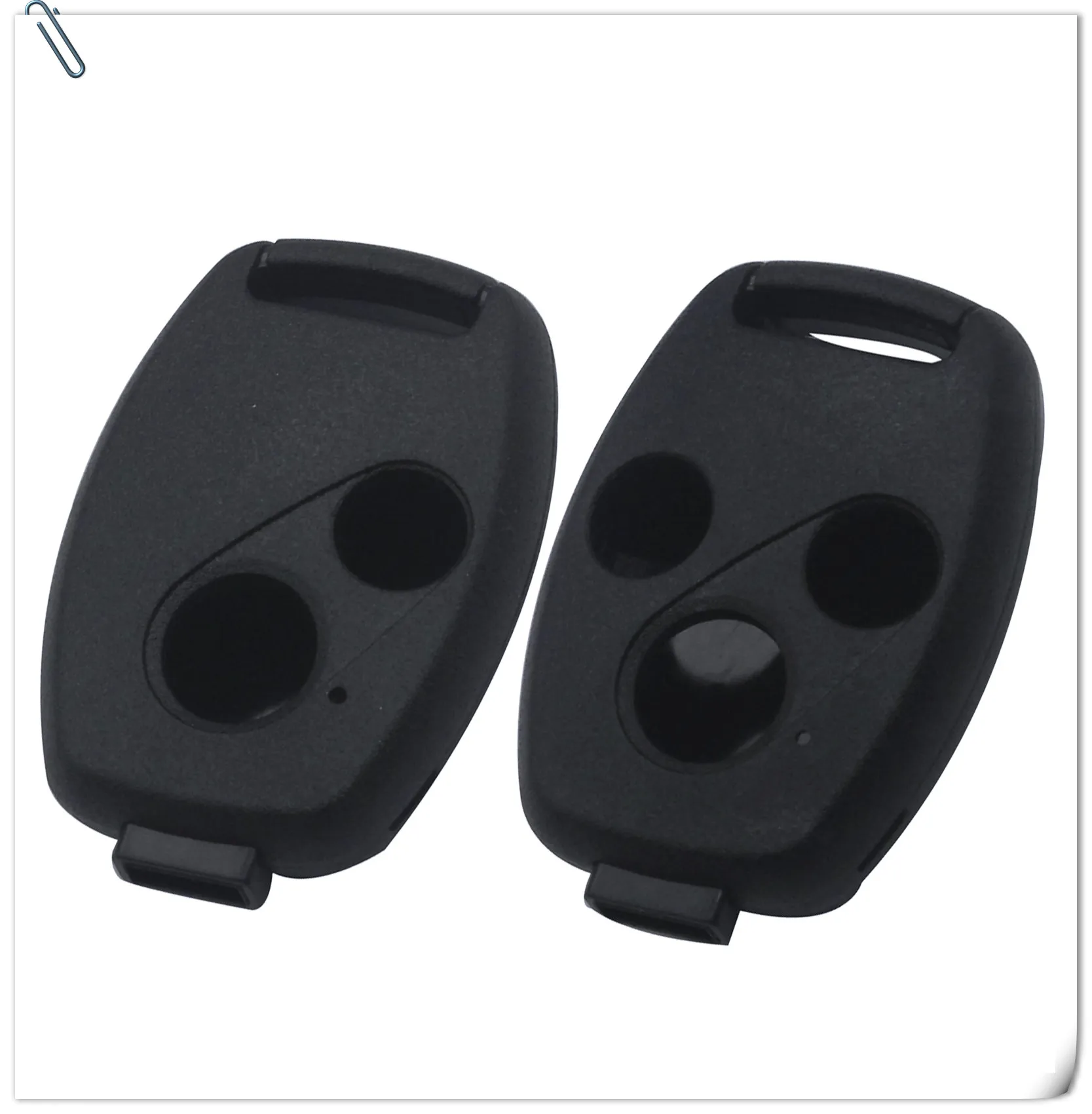 Keyforkess 50pcs Shell chiave remota per HONDA Accord Civic Fit City Odyssey Element CRV Jazz HRV Pilot 2/3/2 1/3 1 pulsanti Fob Case -