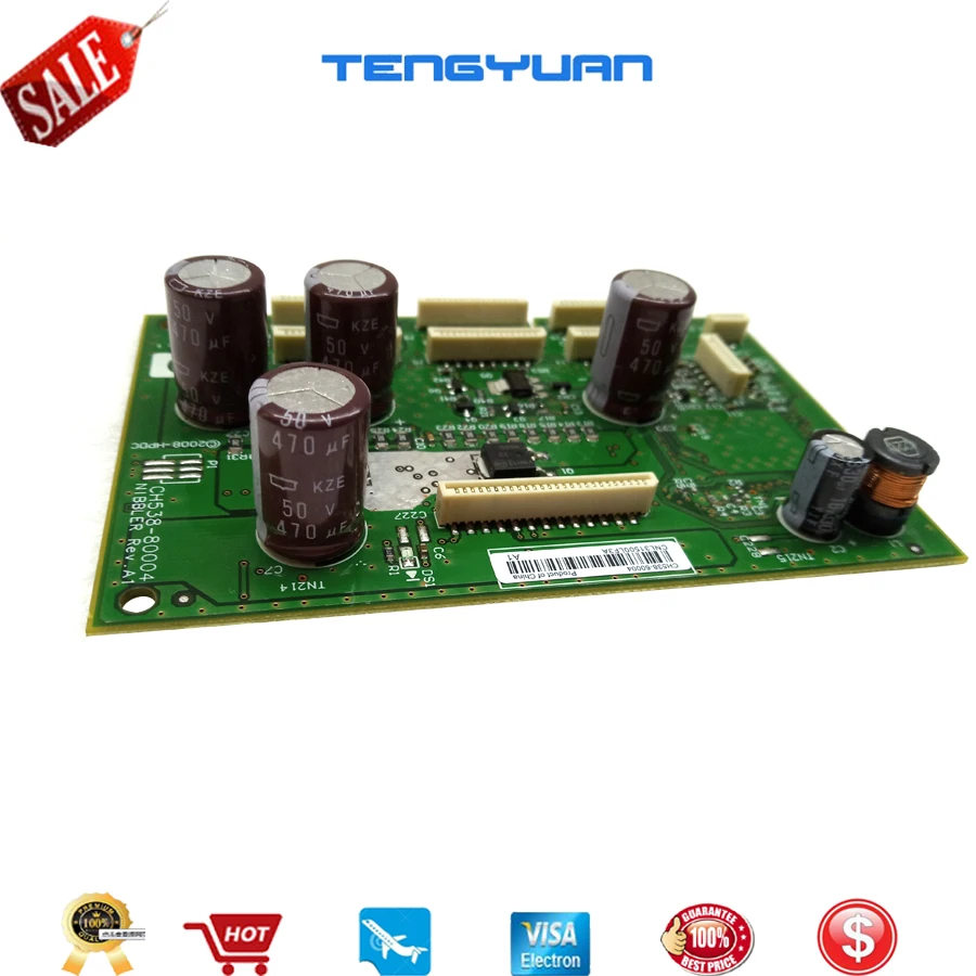 1 шт. CK837-67005 для hp Designjet T620 T770 T1120 T1200 T1300 T2300 каретки PCA б/у каретки в Запчасти к самописцу