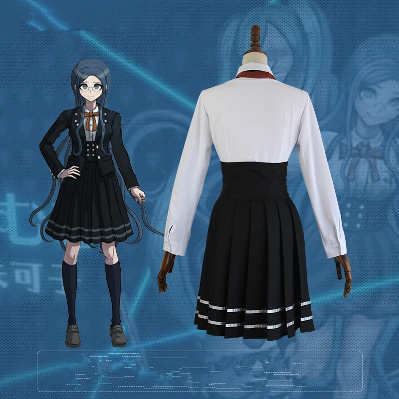 Аниме Danganronpa V3 Shirogane Tsumugi Оригинальная версия униформа косплей костюм для женщин