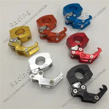 CNC Алюминий универсальный держатель молния мотоцикл велосипед перевозить грузы шлем сумка Вышивка Крестом Пакет бутылка вешалка крючок Фирменная Новинка