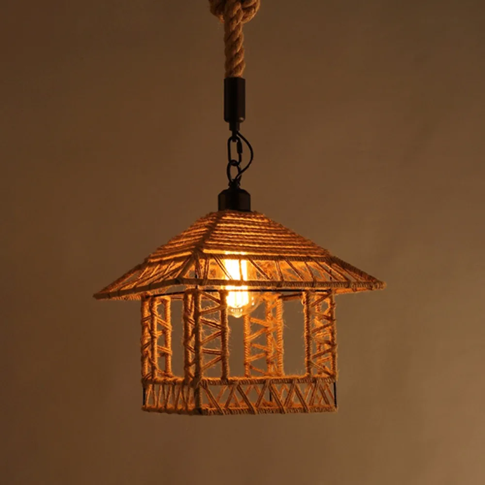 Vimini appeso lampade acquista a poco prezzo vimini appeso lampade ... Lampadario soffitto beige marrone