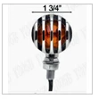 Алюминий Поворотная сигнальная лампа для Yamaha Vstar 400 650 1100 1300 Virago Xv 250 535 750 1100 Road Star пользовательские вертолет крейсер