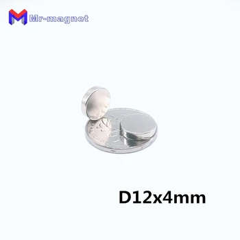 

20pcs 12x4mm Rare Earth magnet 12x4 Neodymium Magnet 12*4 N35 Art Craft refrigerator 12mmx4mm magnet D12x4mm magnet D12*4mm