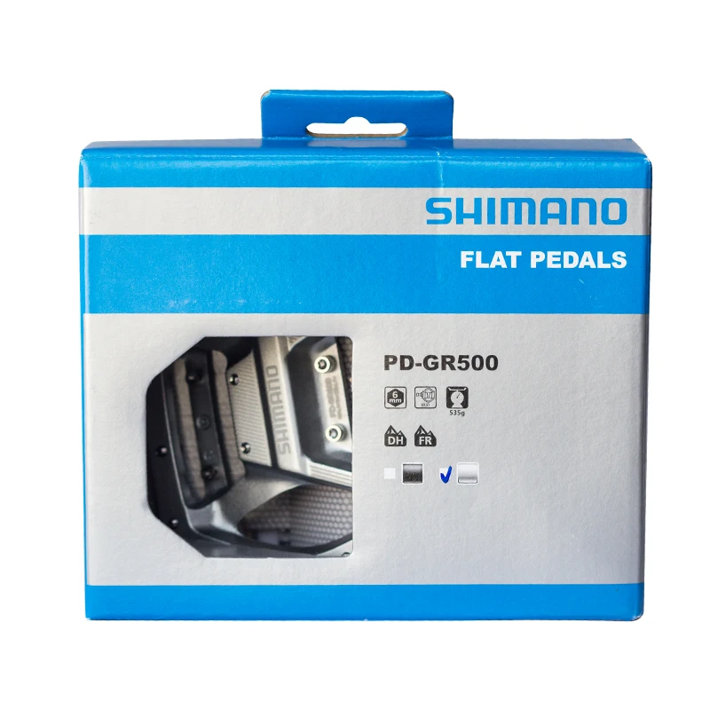 2018 SHIMANO PD GR500 Плоские Педали MTB/Trail/Enduro/BMX велосипедные педали|Педаль велосипеда| |