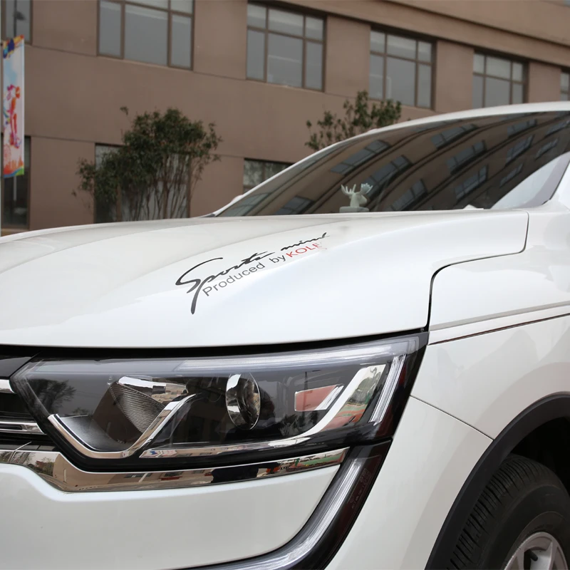 Автомобильная головная лампа наклейка для бровей Стайлинг Renault Koleos Samsung QM6