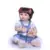 57 cm NPK bebe reborn de silicone mini baby dolls para crianças Presente de Aniversário Para As Meninas 22 Polegada Playmate Bebê Vivo buquês de Brinquedos macios