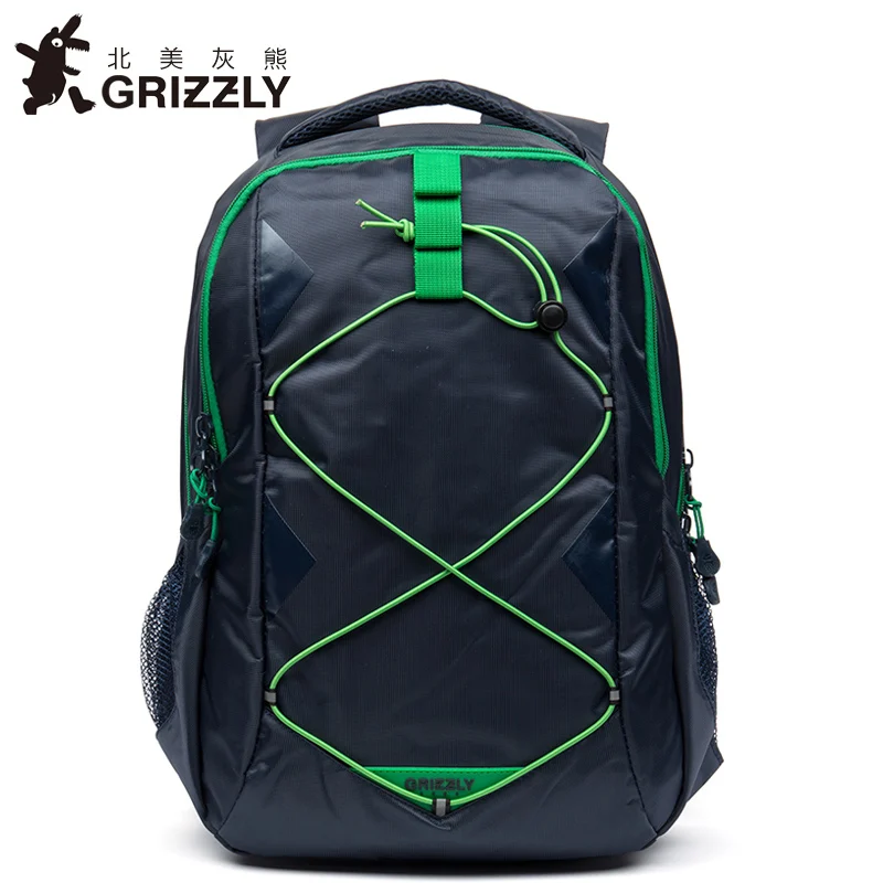 Мужские рюкзаки GRIZZLY, многофункциональная сумка Mochila с большой вместительностью, походные сумки, походная сумка для мальчика-подростка - Цвет: RU-808-2-3