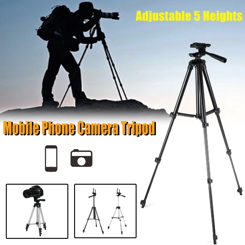 

Extendable Mobile Smart Phone Digital Camera Tripod Stand Mount Holder Clip Set for Canon for iPhone Samsung Xiaomi Huawei