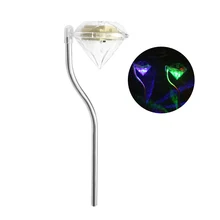 Светодиодный светильник на солнечной батарее, креативный ландшафтный светильник, декоративный наружный светильник, меняющий цвет, садовый светодиодный светильник, 8 шт