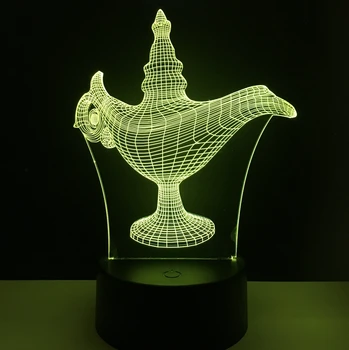 

Cool 3D Machine Gun night LED lights Table Lamp Pistol & Gun Model 3D Sensor Atmosphere Lamp 7 Colors Lamp as Policeman Gift