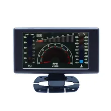 " ЖКД 4 в 1 0-36 в для 12 В и 24 В вольт об/мин температура воды Масляный Пресс для бензиновых автомобилей и тяжелых дизельных Vehic