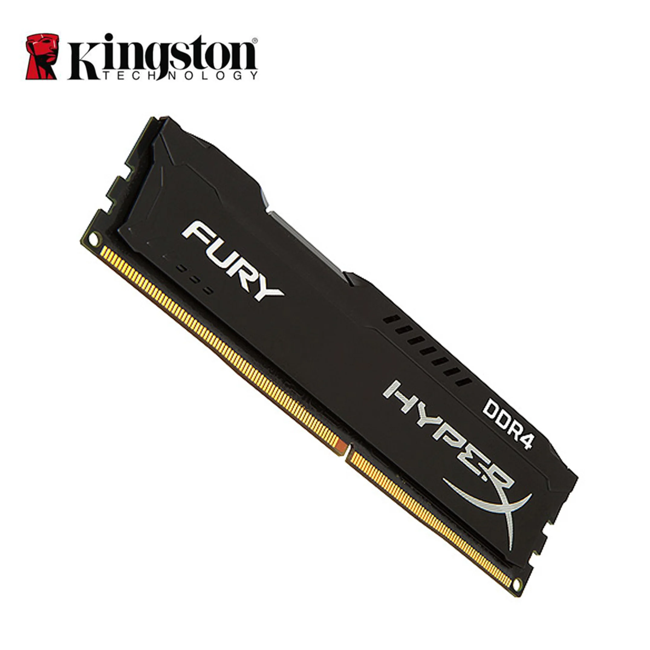 

Kingston 8GB 2400MHz DDR4 CL15 low voltage 1.2v DIMM HyperX FURY Black Desktop computer memory ram