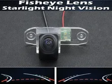 1080P Fisheye Trajectory Tracks Car Parking Rear view Camera for Volvo S40 S60 S80 XC90 XC60 V60 Car Waterproof Reverse Camera