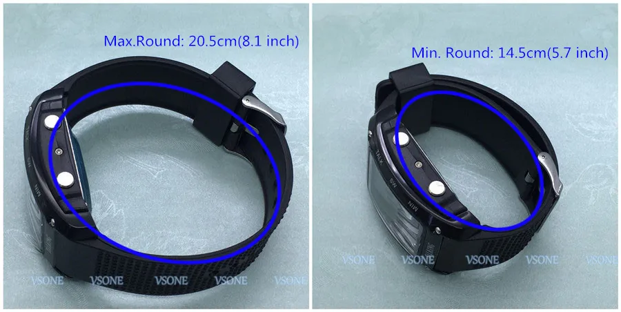 Esportes digitais Wristatches 829TF-B