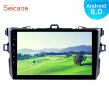 Seicane 9 «Android 8,0 1Din автомобиля радио для Toyota COROLLA 2006 2007 2008 2009 2010 2011 gps навигации мультимедийный плеер