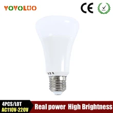 Высокое качество лампада led лампа E27 SMD 5730 led B22 лампочки 5 Вт, 7 Вт, 9 Вт, 12 Вт, AC110V 220 V 230, холодный и теплый свет, светодиодный прожектор лампы