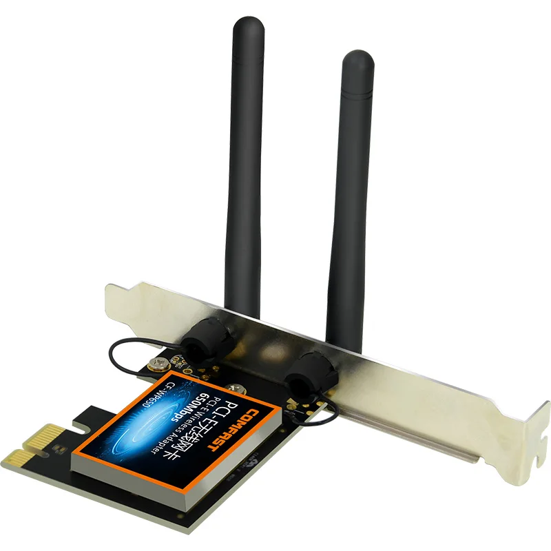 COMFAST двухдиапазонный беспроводной адаптер PCI-E 650 Мбит/с 802.11ac 2,4G/5G WiFi PCI Express беспроводной адаптер переменного тока WiFi для Windows 7/8/10