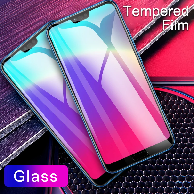 Закаленное стекло для honor 10 lite чехол Huawei Light honer защитное Защитная пленка
