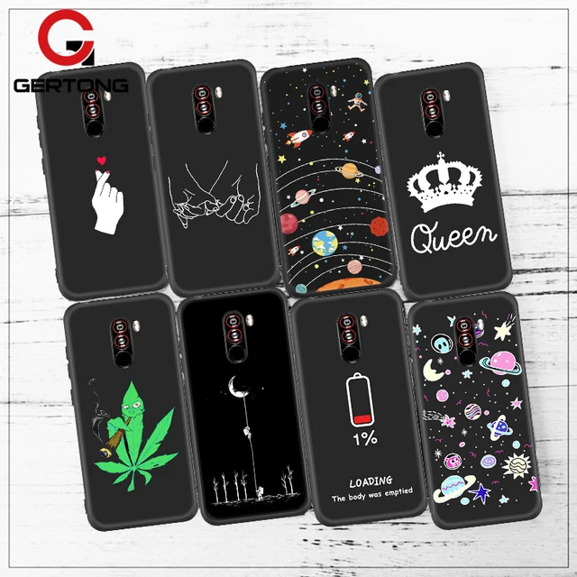Silicone Pattern Case For Xiaomi Redmi Note 5 6 Pro 7 5 Plus 4X 6A Pocophone F1 Mi 8 A2 Lite Mi8 Mi6X Animal Lovers Cover