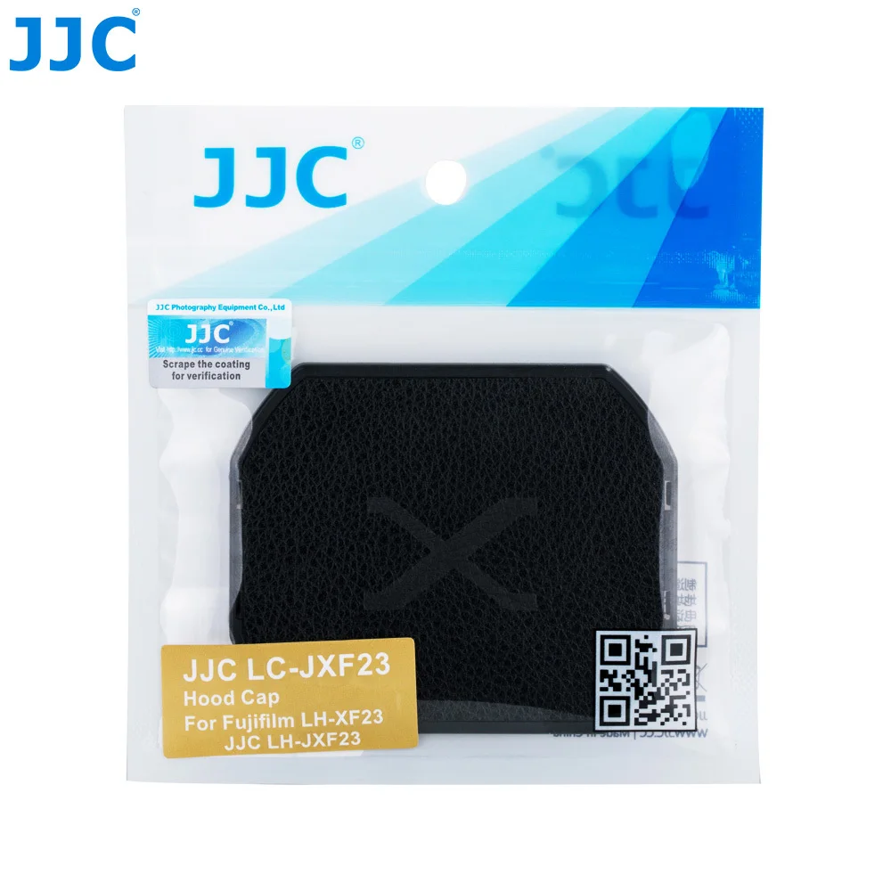 JJC Camera Lens Cap for Fujifilm LH-XF23 and JJC LH-JXF23 Lens Hood 62mm Black Caps Protector(LC-JXF23