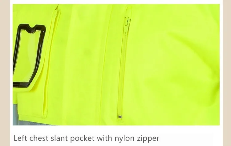 Bauskydd высокая видимость комплект спецодежды рабочие наборы флуоресцентные желтые светоотражающие Рабочая куртка и рабочие брюки с наколенниками