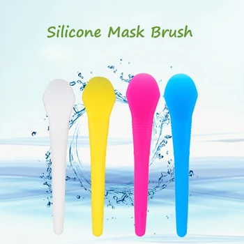 

Silicone Beauty Makeup Brush Facial Mask Mud Mixing Powder Blender Skin Care Makeup Foundation Tools