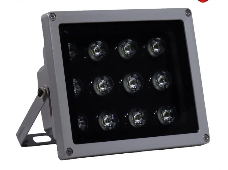 

DC12V/AC12V/AC24V/AC220V IP67 1200LM 12W Array white light LED Led lamp fill light Night Vision for CCTV Security monitor