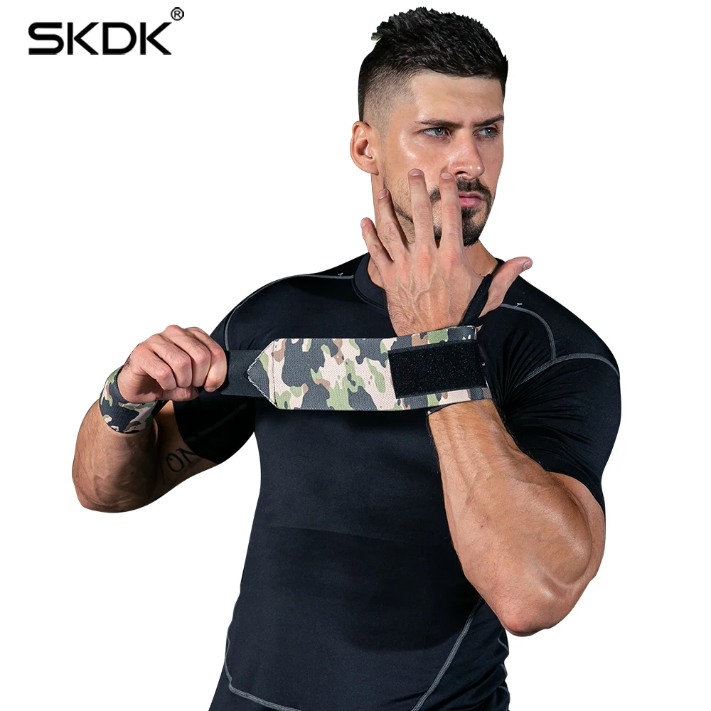 SKDK Nylon Compression Camouflage Wrist Band Wrap Wrist Support Gym