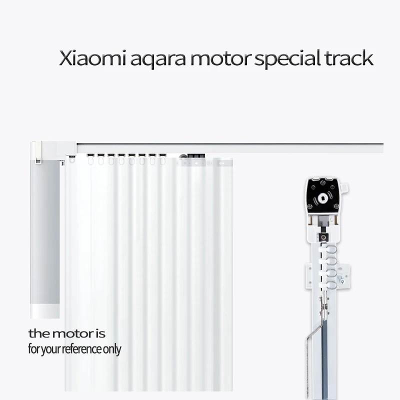 Электрический шторный трек для Xiaomi aqara/Dooya KT82/DT82 мотор настраиваемый Супер Довольно для умного дома для азиатской страны