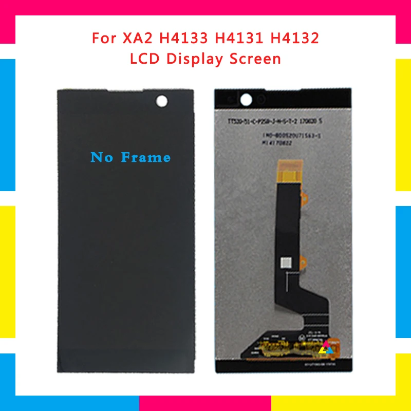 

LCD Display Screen With Touch Screen Digitizer Assembly For Sony Xperia XA2 H4133 H4131 H4132 Replacement