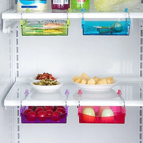 Холодильник многосекционное пространство эффективный свежий слой мини-стеллаж для хранения