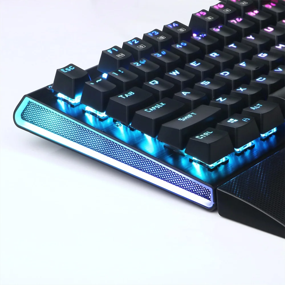 Механическая игровая клавиатура Redragon K569 ARYAMAN с RGB подсветкой 104 клавиш подставкой