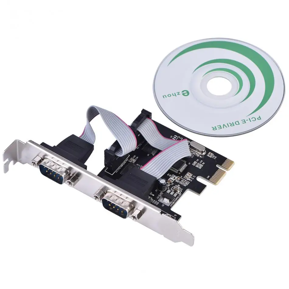 PCI E к 2 DB9 RS232 последовательный порт s + 1 DB25 параллельный LPT адаптер карта для