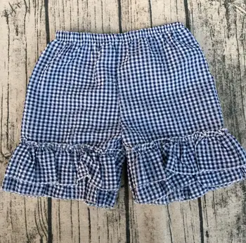 

2017 Clothing comfortable Infant Diaper Cover Cute Baby baby shorts girls beach short cool and fresh seersucker shorts