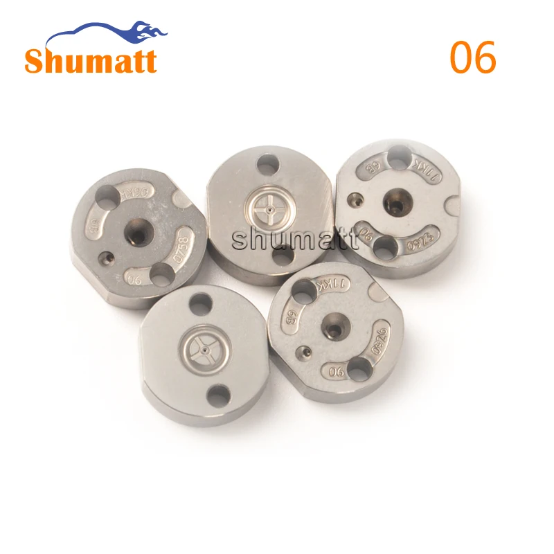 

1pcs Common Rail Parts Diesel Injector Flow Orifice Valve Plate 06# for 095000-5800 095000-6511 095000-5471 095000-5510