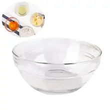 1 шт. прозрачная стеклянная чаша мороженое термостойкая Салат Посуда чаши для готовки смешивания для сервировки салата контейнер для выпечки 10 см инструменты