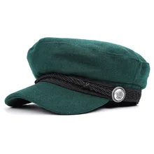 Шляпы от солнца, хлопковая кепка-бейсболка, Женская Кепка с вышивкой, Snapback, летняя сетчатая Кепка для яхты, женская кепка для шкипера, Матросская военная шляпа, 5 видов цветов