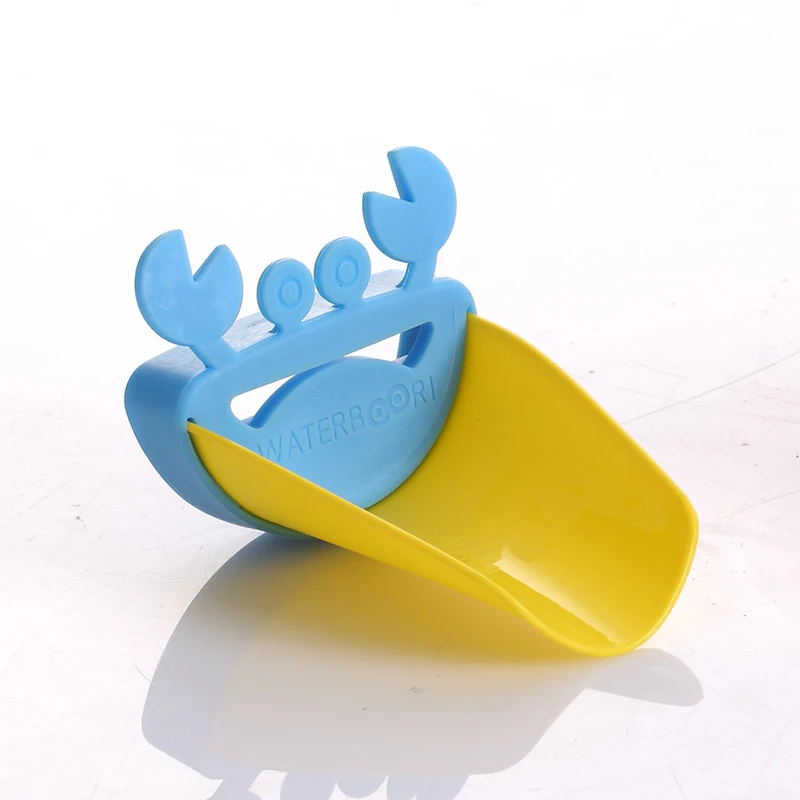 Faucet Extender Animals Crab Types Creative Babys Tubs Kids Washing Hands Bathroom Comfortable Safe Plastic Sink Faucet Chutes