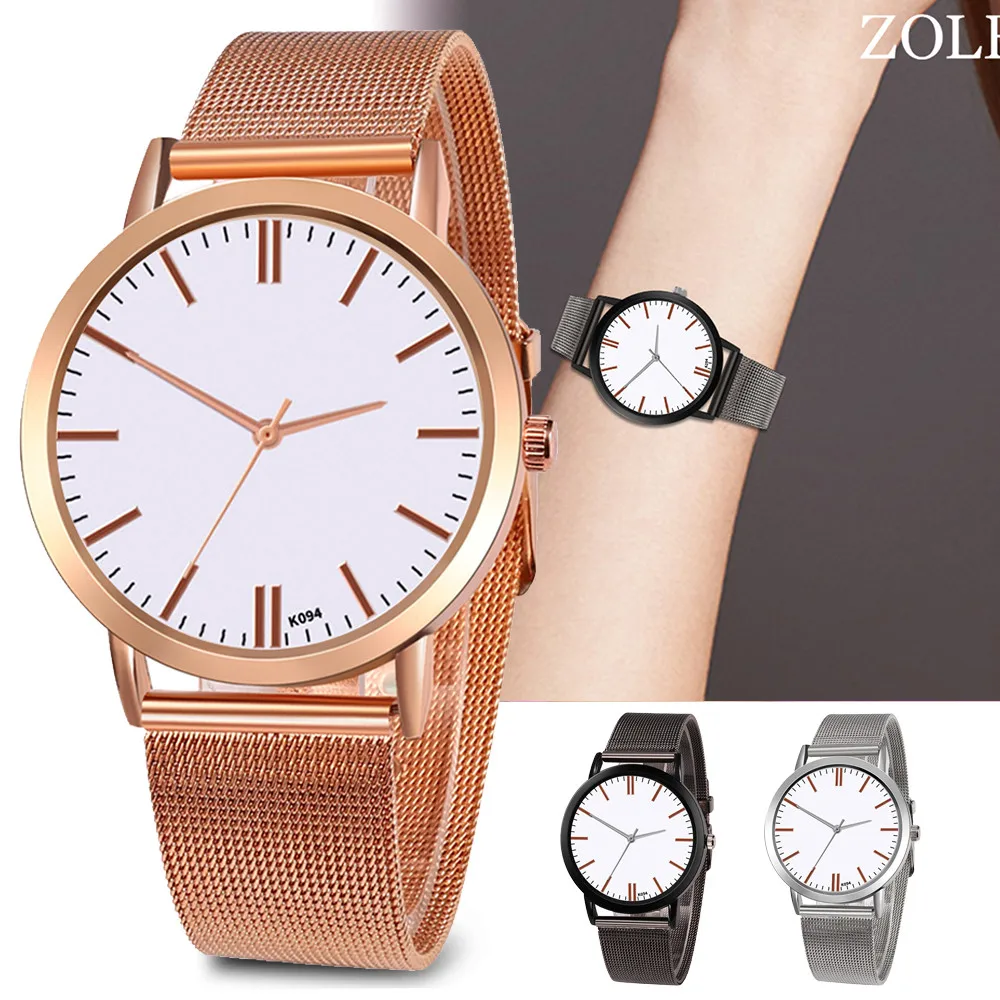 

Business Women Watches Simple Casual Dress Gift Clock Large Dial Fashion Ladies Quartz Wristwatch Minimalism Bayan Saat@50