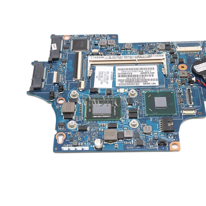 Nokotion QAZ61 LA 8044P материнская плата для Hp Folio 13 1000 672352 001 3 ''ноутбук ПК с i5 2467M CPU на