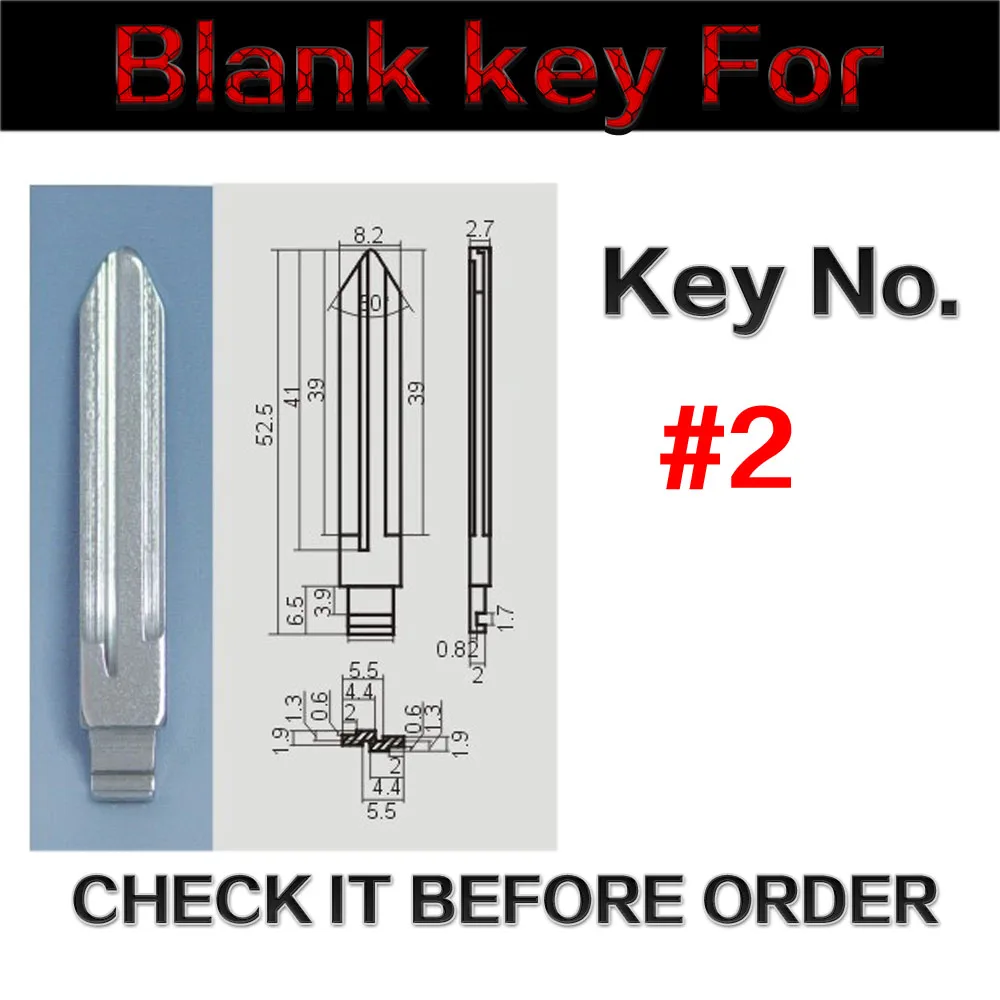 M604-8118 for Toyota key #2 (2)