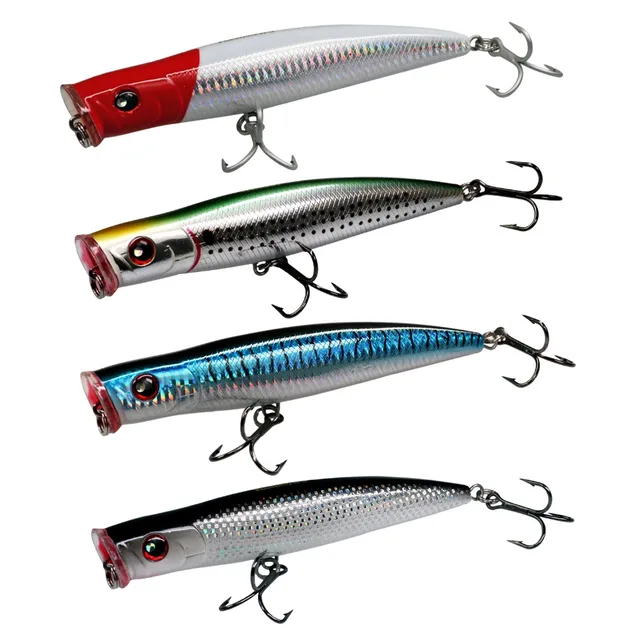 1Pcs 52g 16cm Top Water Popper Fishing Lures Saltwater Hard Baits BIG GAME GT Heavy Duty Surface