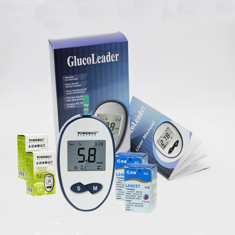 Hot Sale Blood Glucose Test Strips With Blood Collection Needle 50pcs+50pcs Blood Glucose Meter Disposables Blood Sugar Meter-14