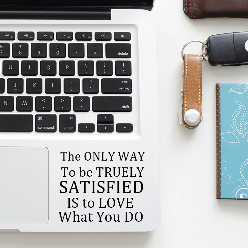 Steve Jobs Inspired Quote Laptop Trackpad Decal Sticker for Apple Macbook Pro Air Retina 11 12 13 15 inch Notebook Touchpad Skin