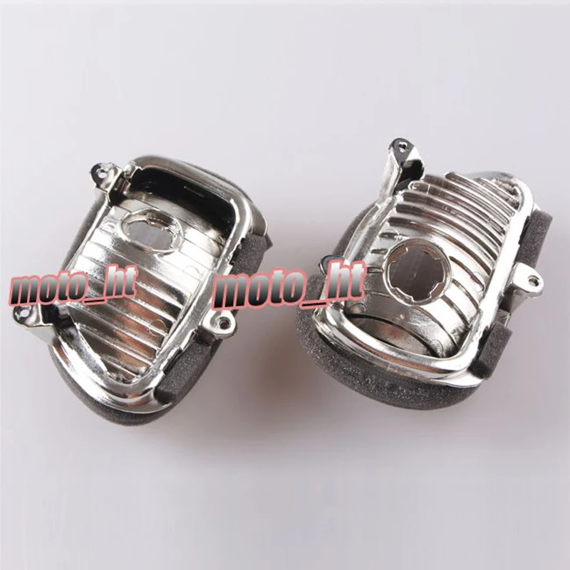 Motorcycle Front Turn Signals Light Lens Turning Indicator Lamp Blinker Covers Shells For Honda Goldwing GL1800 ABS/HP/P Pair