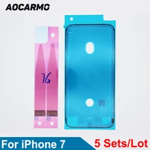 5 компл./лот Aocarmo для iPhone 7 4," 7 г ЖК-дисплей Экран дисплея клей Батарея антистатические Стикеры клей лента замена