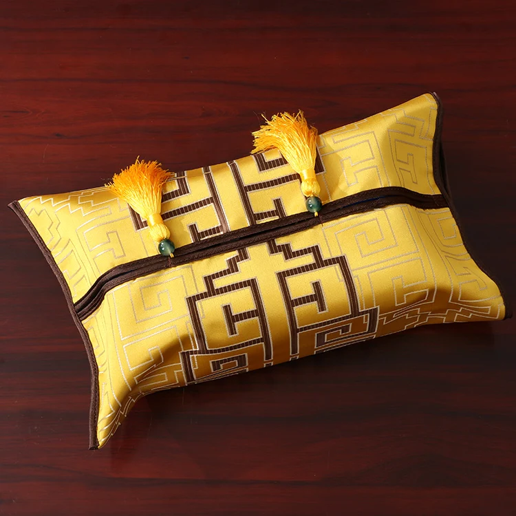 Us 19 9 Luxury Geometry Pattern Tissue Box Cover Decorative High End Chinese Napkin Case Thicken Silk Brocade Kleenex In Us 19 9 Luxury Geometry Pattern Tissue Box Cover Decorative High End Chinese Napkin Case Thicken Silk Brocade Kleenex In