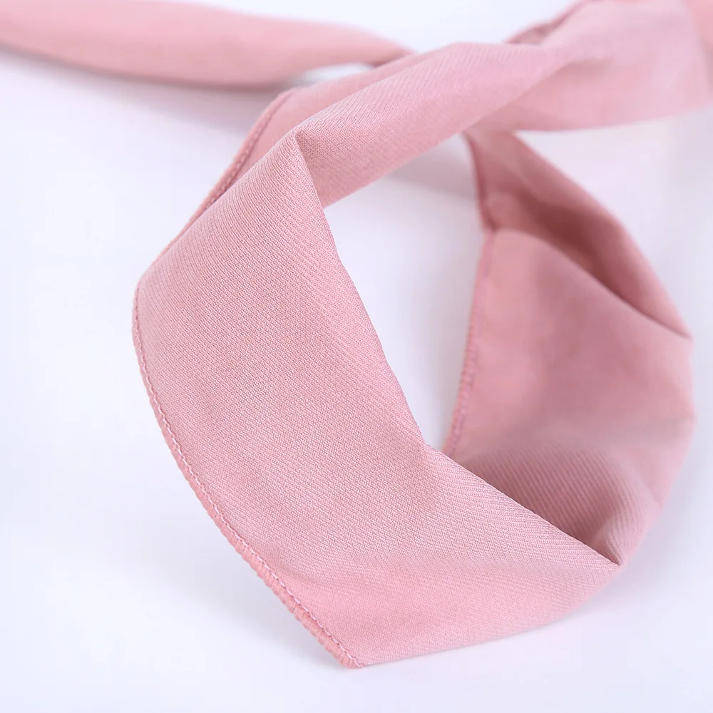 Fashion Women fabric DIY Ties Band Hairbands Headbands for Women Girls Hair Accessories Multi-colors Print Headwear (11)